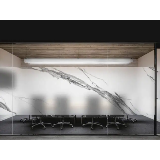 Digital print glass with artistic branch design